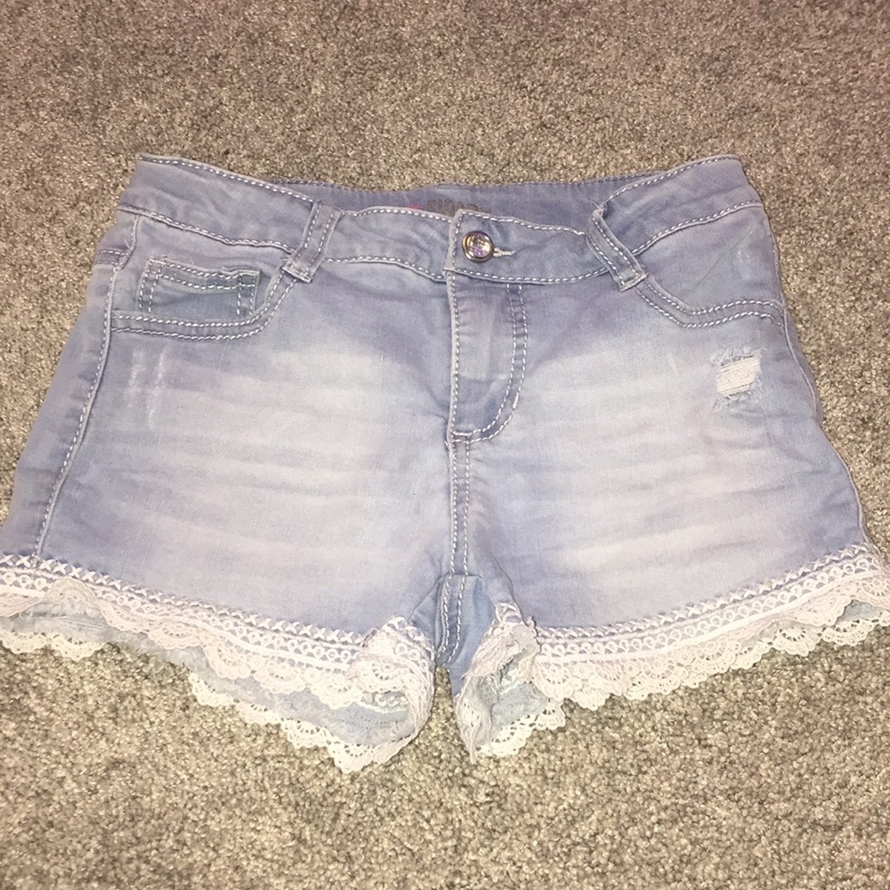 kids jean shorts